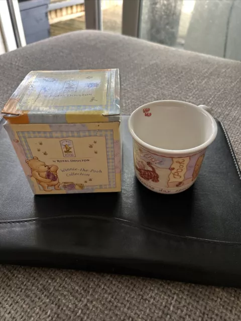 Royal Doulton Winnie the Pooh Christening Mug