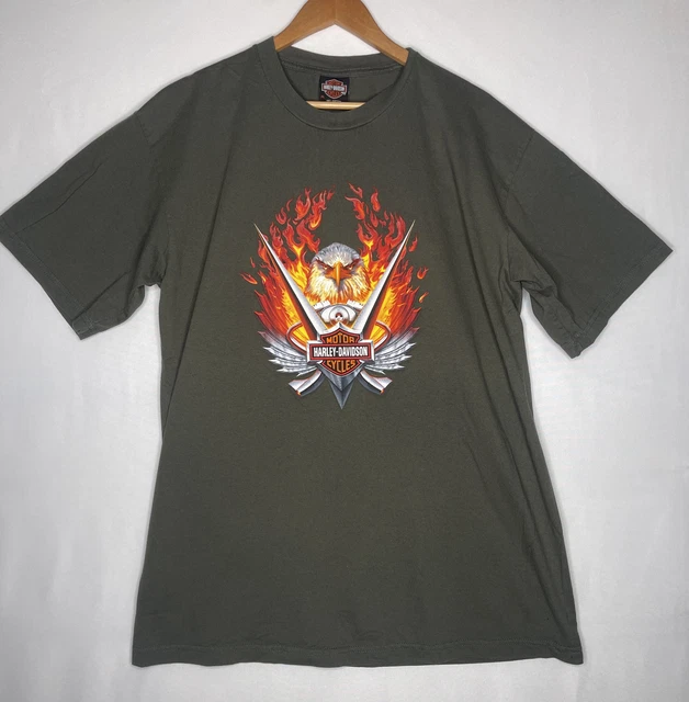 Harley Davidson Motorcycles BARNETT'S LAS CRUCES New Mexico Green Size XL