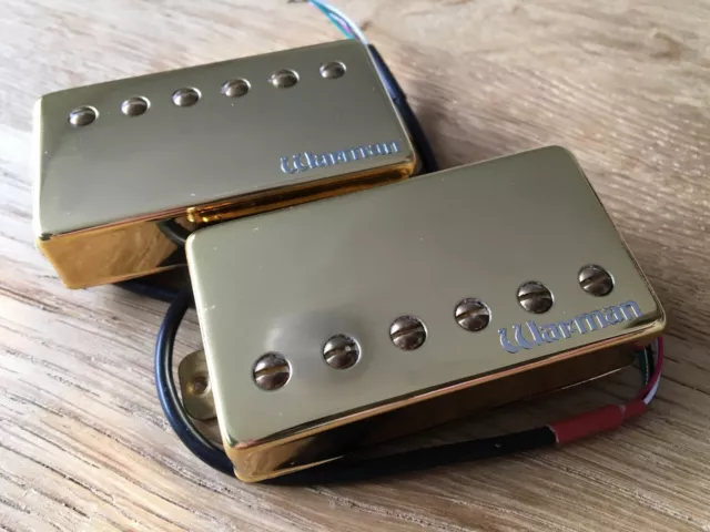 Warman Guitars Tennessee Revival vergoldet passendes Paar Humbucker Tonabnehmer