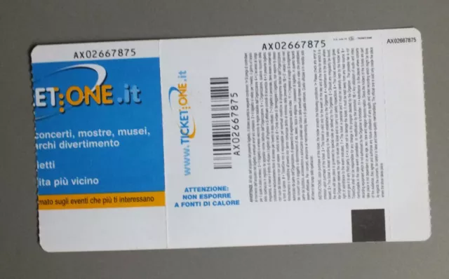 Ticket - Billet De Rugby - France Italie - Six Nations - 19 Mars 2005 2