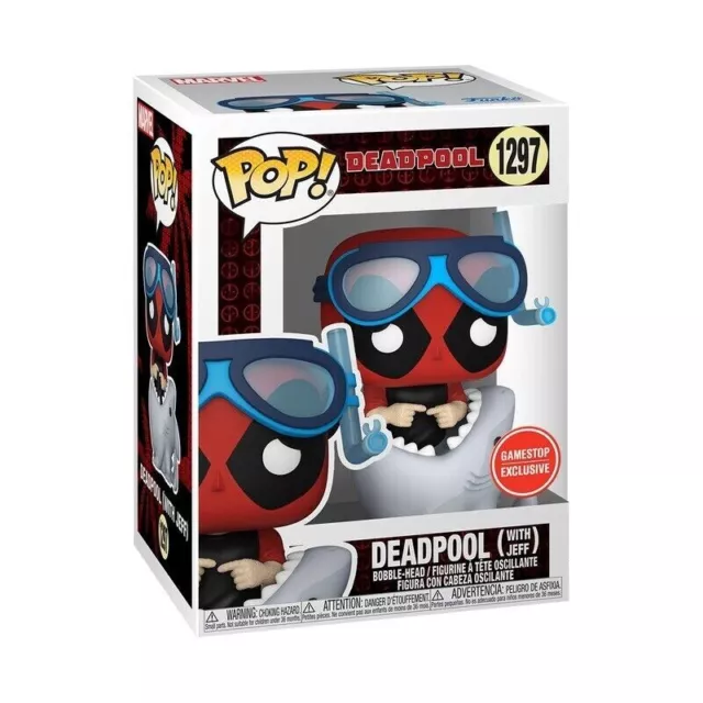 Funko Pop Marvel Seasons DEADPOOL (WITH JEFF) 1297 GameStop Exclusive NEW