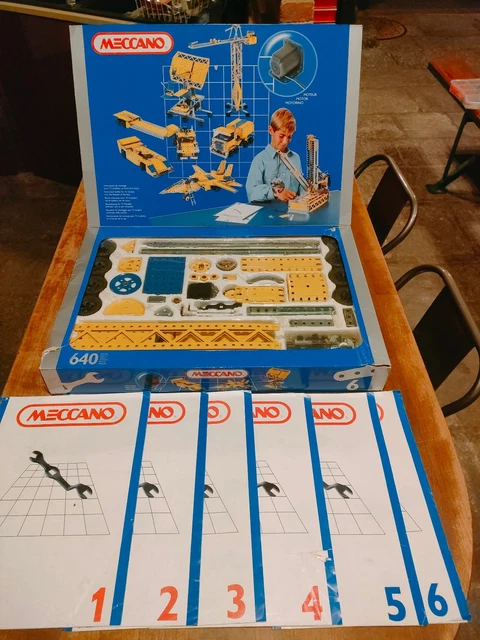 Ancienne Boite Complémentaire Meccano 6A