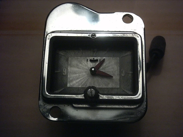 54 55 Ford? Chevy? Mopar? Dash Clock 54 55 Ford? Chevy? Mopar? Dash Clock