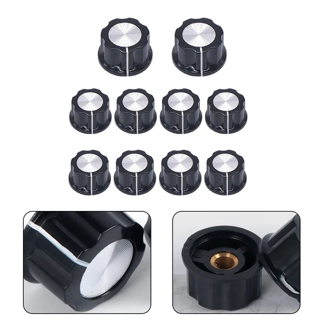 ZAHD 30 Pièces Digital Audio Mixer Fader Cap Knob Potentiomètre Bouton Capuchon Tactile Coloré pour Console de Guitare Réglage ZAHD 30 Pièces Digital Audio Mixer Fader Cap Knob Potentiomètre Bouton Capuchon Tactile Coloré pour Console de Guitare Réglage