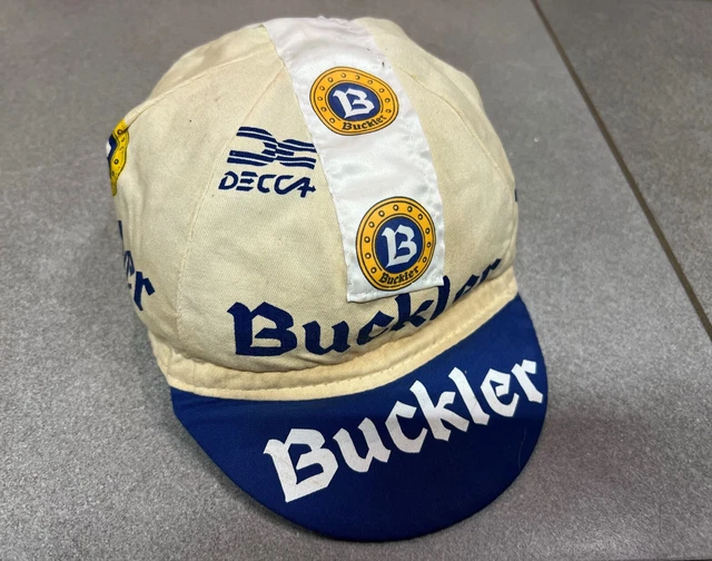 Casquette Cap Velo Cyclisme Team Sponsor Biere Sans Alcool Buckler Colnago Decca