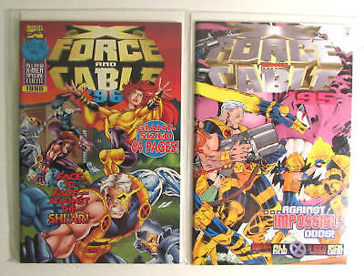 X-Force and Cable Annual Lot 2 #1995,1996 Marvel 1995 1st Series Comics