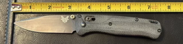 Benchmade 535GRY-1 S30V Foldable Pocket Knife - Custom Micarta Scales!!!