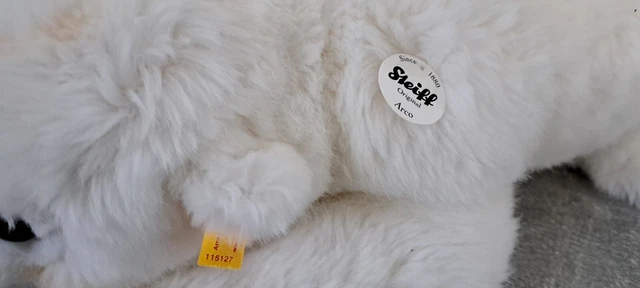 Steiff Kuscheltier Arco Eisbär, 90 Cm Groß, Weich & Waschbar – Perfekter Kuscheliger Begleiter Für Kinder