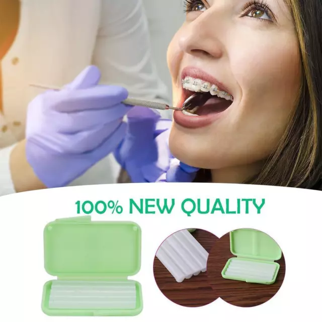 5pcs/box Dental Ortho Wax Practical Orthodontic Special Wax Dental Appliances