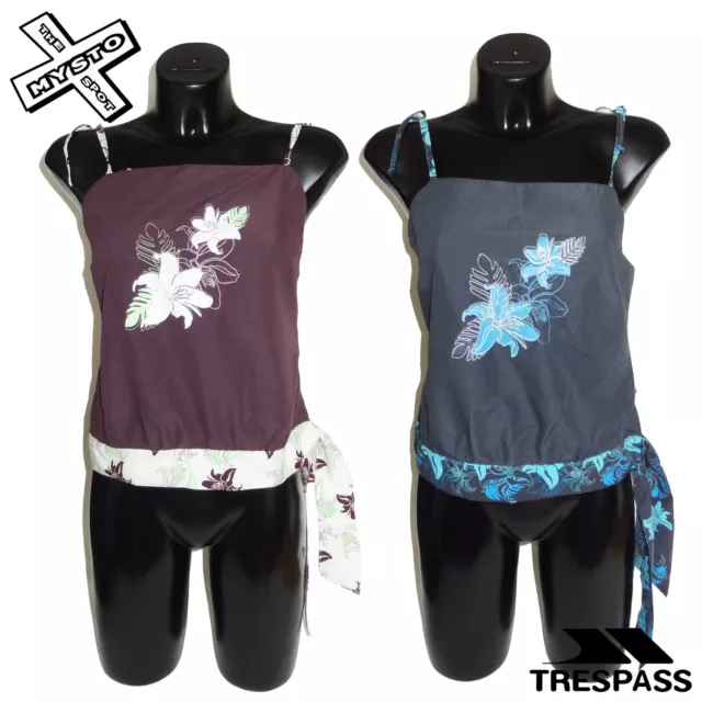 Trespass 'Oceanique' Womens Strappy Top Shirt Small Medium Uk 8 10 Bnwt New