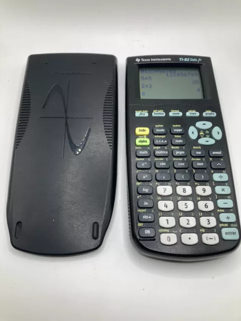 TEXAS INSTRUMENTS - Calculatrice Scientifique TI-82 stats.fr