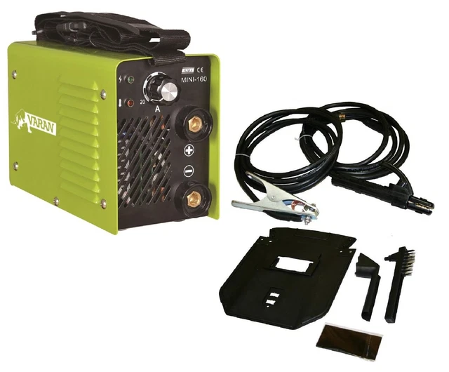Poste A Souder A L'arc Portatif Mma Varan 160 Inverter + Accessoires