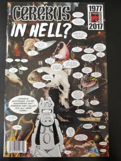 ⭐️ Death of CEREBUS in HELL #0 (2016 AARDVARK-VANAHEIM Comics) VF Book