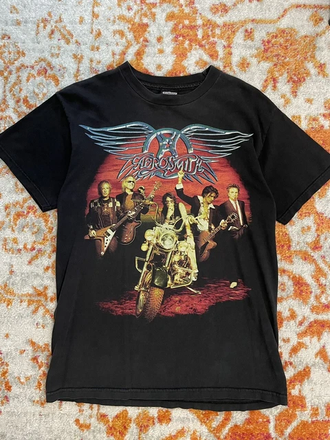 Vintage AEROSMITH TOUR CONCERT T-Shirt Size Medium
