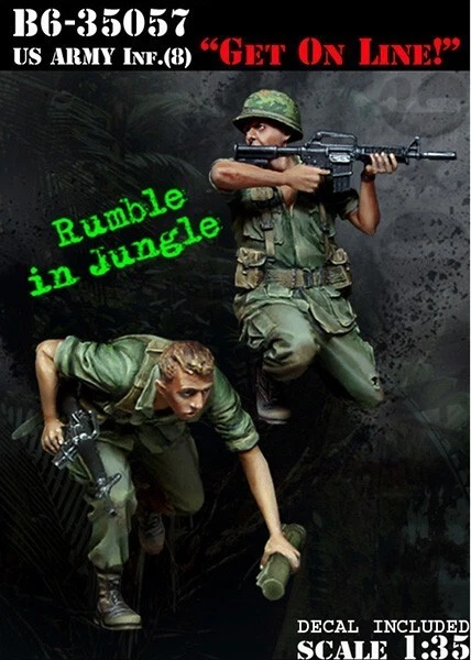 Bravo B6-35057 1/35 America Infantry Vietnam Follow Me