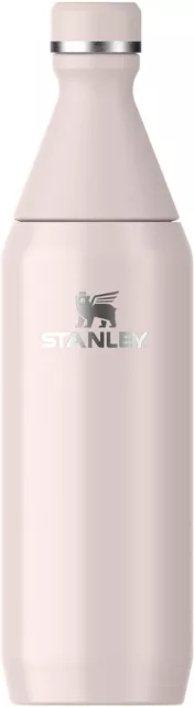 Stanley The All Day Slim Water Bottle 0.6L [Cold 6 hours/warm 11hr] - Rose Quart