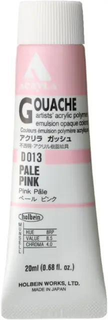 - Acryla Gouache - 20Ml Tube - Pale Pink