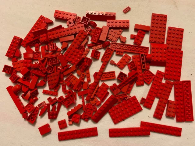 Lego vintage rouge - lot vrac de 550gr