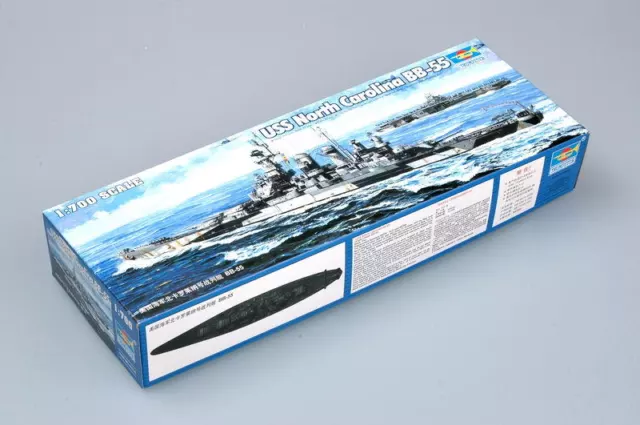 Trumpeter 1/700 05734 USS North Carolina BB-55