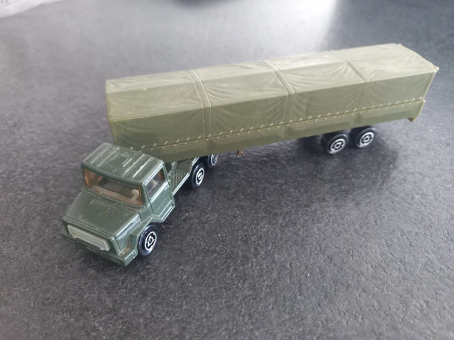 Camion Militaire TONKA Avec Remorque Radar - Jouet D'occasion