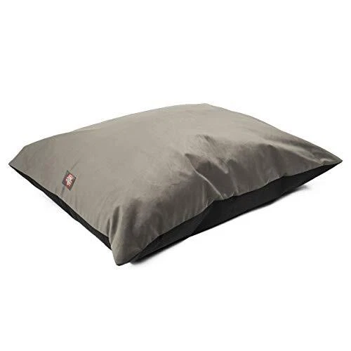 Majestic Pet Velvet Grey Large Super Value Dog Bed 46 in. x 35 in