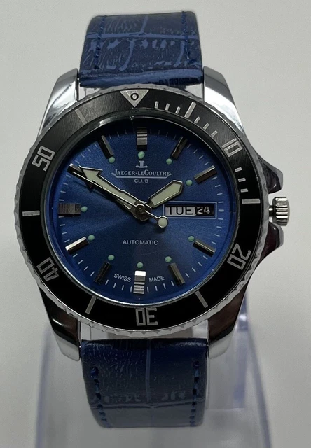 JAEGER LECOULTRE CLUB Diver Look Automatic D&D25 J Swiss Movement Wrist ...