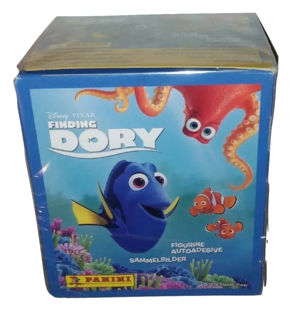 Finding Dory Disney Box 50 Packets Stickers Panini
