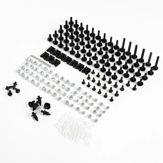 Fairing Bolt Kit for Honda CBR600F2 1991-1994 CBR600F3 1995-1998 Screws-Black