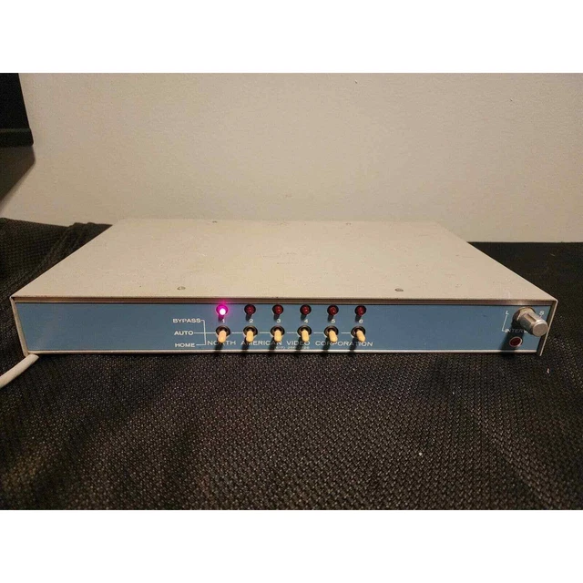 Vintage North American Video Corporation Switchboard Powers On Untested CCTV
