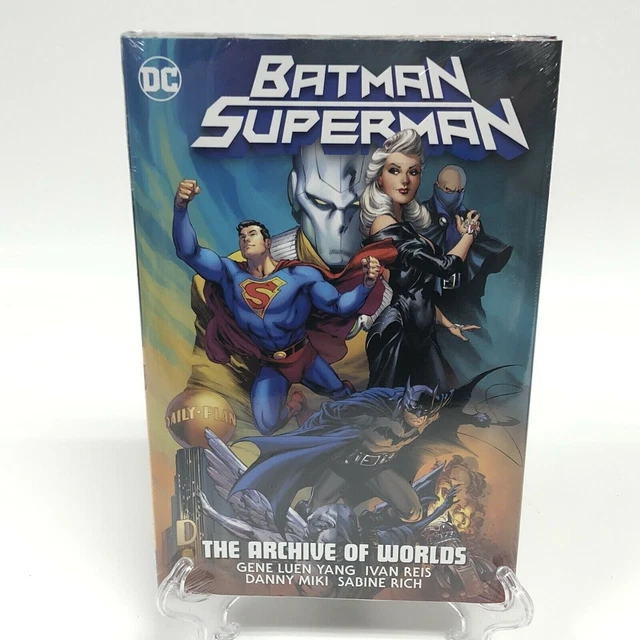 Batman Superman The Archive of Worlds New DC Comics HC Hardcover Sealed