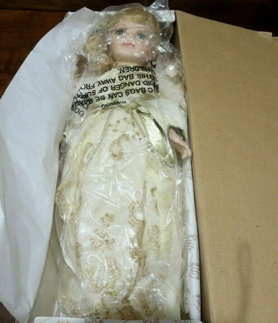 Heritage Signature Collection Porcelain Doll with Box and Papers