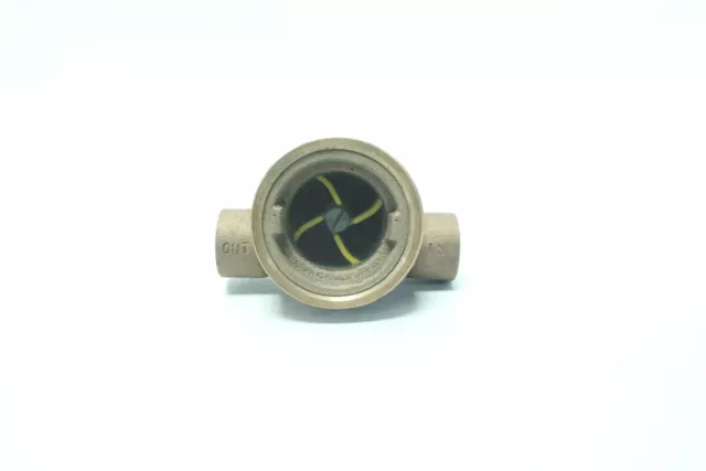 Opw 444 Visi-flo Glass Sight Bronze 1/4in Flow Indicator
