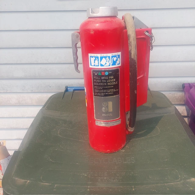 Ansul 20Lb Abc Redline Cart. Op. Fire Extinguisher
