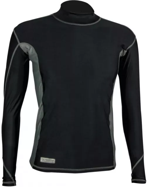 PRO COMP MENS L/S TOP BLACK Breathable Warm