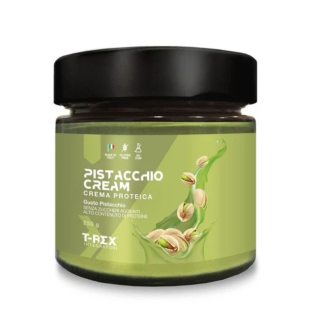 T-Rex Supplements crema proteica spalmabile crema pistacchio 250 g NUOVA MHD 30/4/24