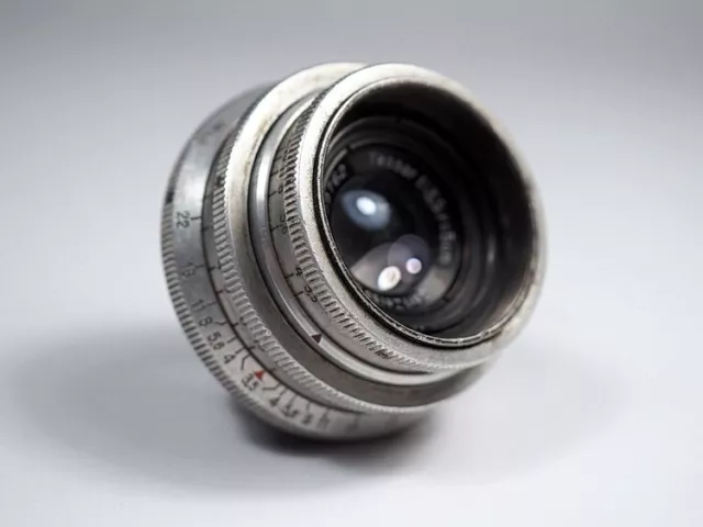 altes CARL ZEISS JENA M42 ALU TESSAR T 1:3,5 f=50mm KAMERA OBJEKTIV 3259762