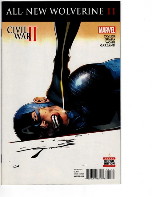 All-New Wolverine #11 Comic Book 2016 Marvel Comics  X-Men Civil War II VF/NM