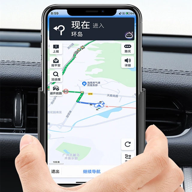 Gravity Car Phone Holder 360° Air Vent Clip Mount Stand For Cell phone Universal 3
