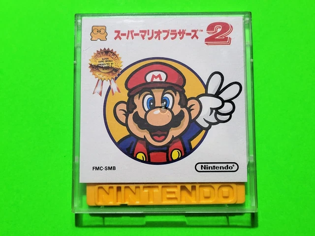 Scatola Di Ricambio Per Famicom – Super Mario Bros 2 USA – Custodia Vuota Con Vassoio (Riproduzione)