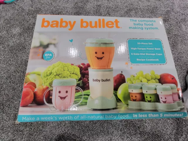 Baby Bullet BBR2001 Food Blender Processor System - Green