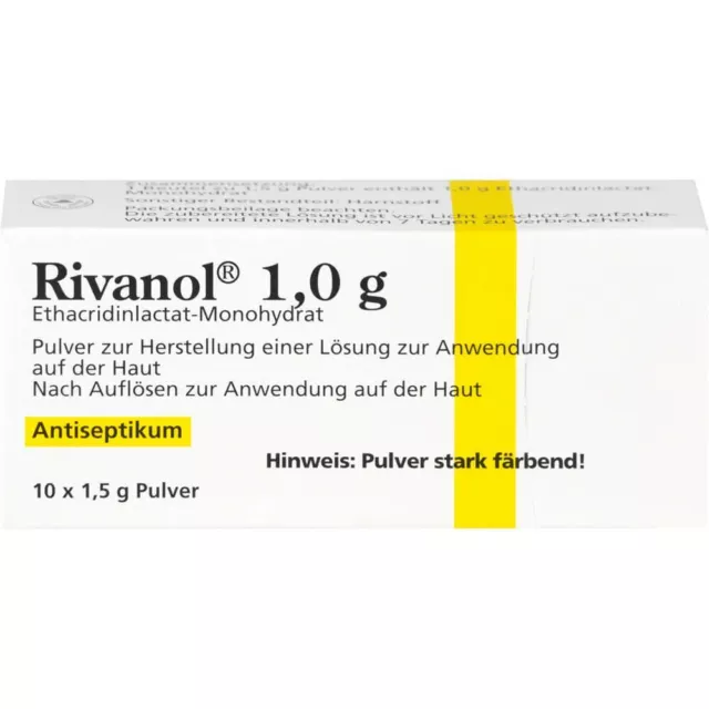 RIVANOL 1,0 g Pulver 10 St PZN10056622