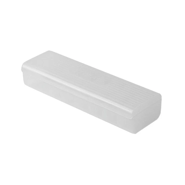 Plastic Cable Organizer Box Large Capacity Cable Collect Box for Bedroom (White)