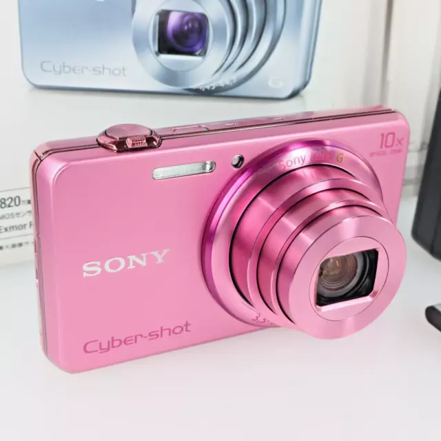 [N Mint] SONY Digital Camera DSC-WX200 Pink Cyber-shot 10.0x Optical zoom Japan