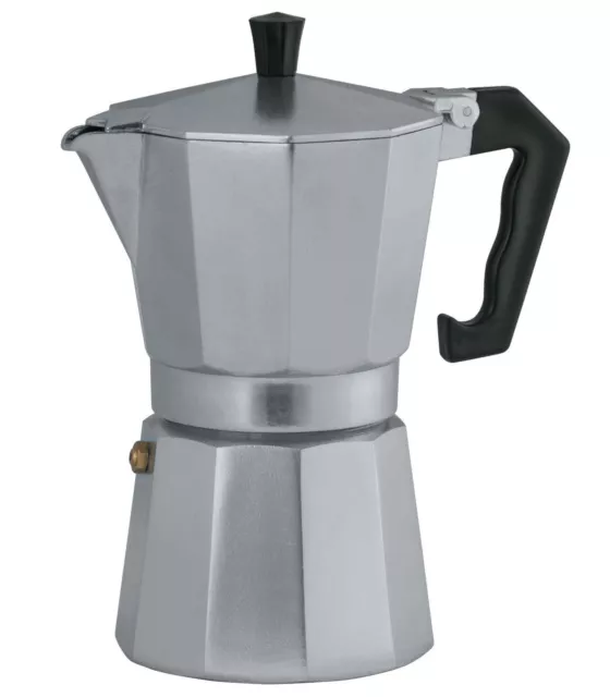 New AVANTI Classic Pro Aluminium Espresso Maker 9 Cup 900ml Coffee Stove Top