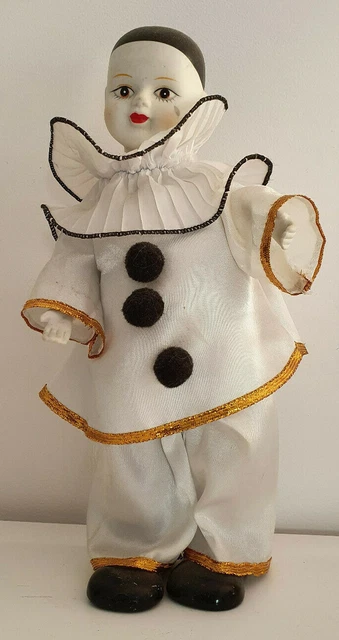 Poupée pierrot porcelaine automate musical en ance | Clasf jeux