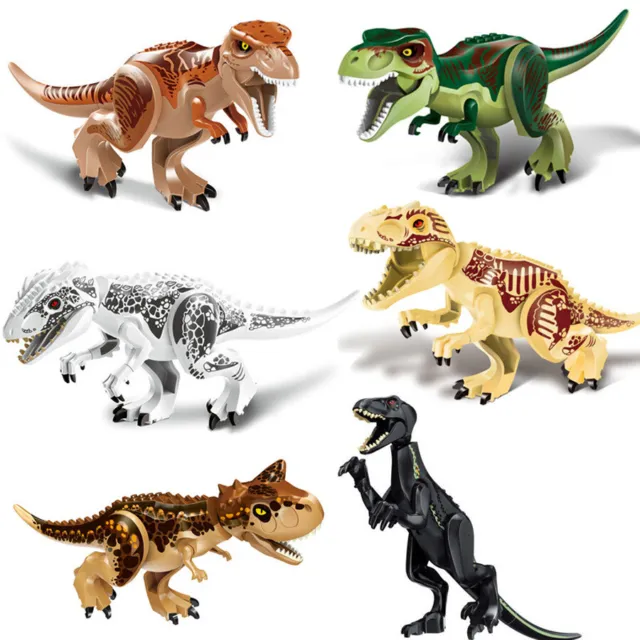 Indominus Rex Jurassic World Park Dinosaur Figure Building Blocks Toy Kids Gifts