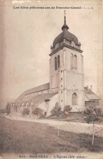 MORTEAU - the Church - picturesque sites of Franche-Comté