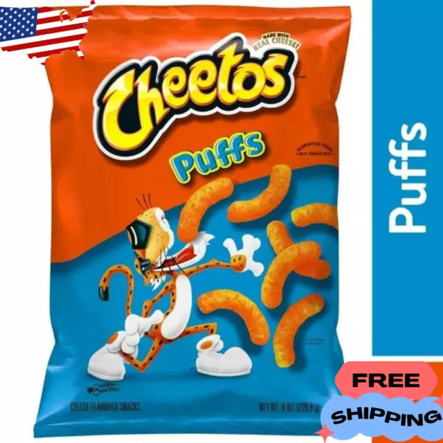 Cheetos Snack Puffs With Cheese Flavored | Delight Your Taste