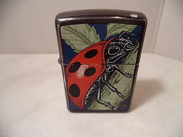 Barrett-Smythe Collection Backyard Insects 'Ladybug Zippo Lighter used 1993