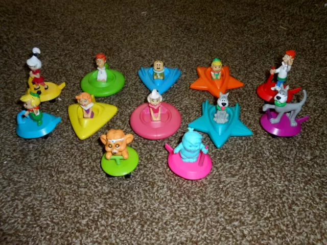 Kids Toys - Vintage 1989 / 1990 - THE JETSONS - Wendys - 12 In Total! - RARE